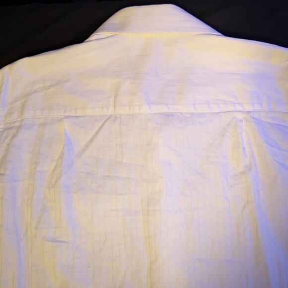 Donald J. Trump Signature Collection Men's Shirt - Satin White Stripe - 16 34/35 - Picture 5 of 5